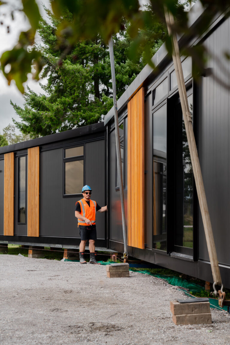 Transportable Homes NZ Podlife Pod size: 12.2m x 3.9m - Podlife